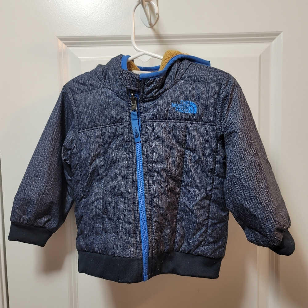 The North Face Reversible Sherpa Jacket Coat 12-18 Months